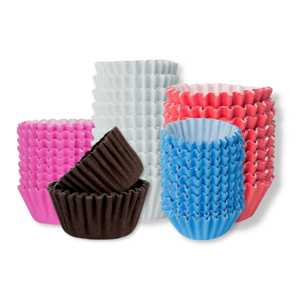 Forminhas De Papel Branca Doces Brigadeiro Docinho Vários Tamanhos 1000un em Oferta na Shopee