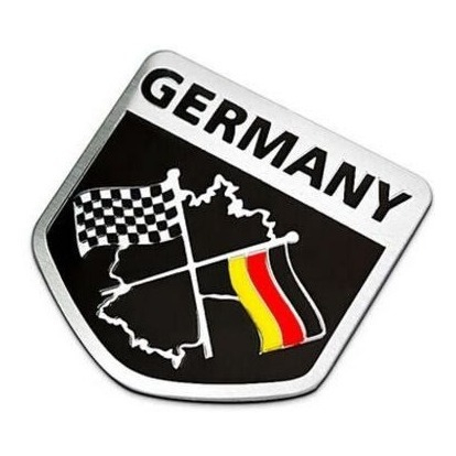 Emblema Vw Germany Jetta Golf Amarok Gol Fox Tsi Gti