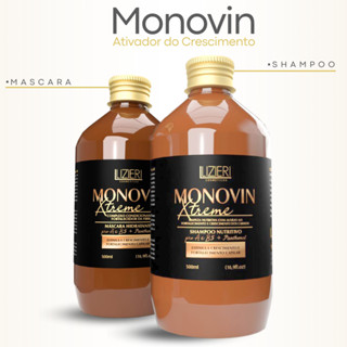 Shampoo + Máscara Bomba Monovin Pro A. Crescimento Acelerado - Original - Envio Hoje
