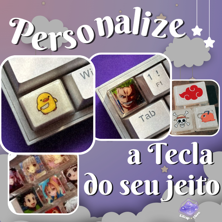 Tecla Personalizada Com A Sua Imagem Keycap Personalizada Para Teclados Mecânicos Personalize Sua Keycap Unidade