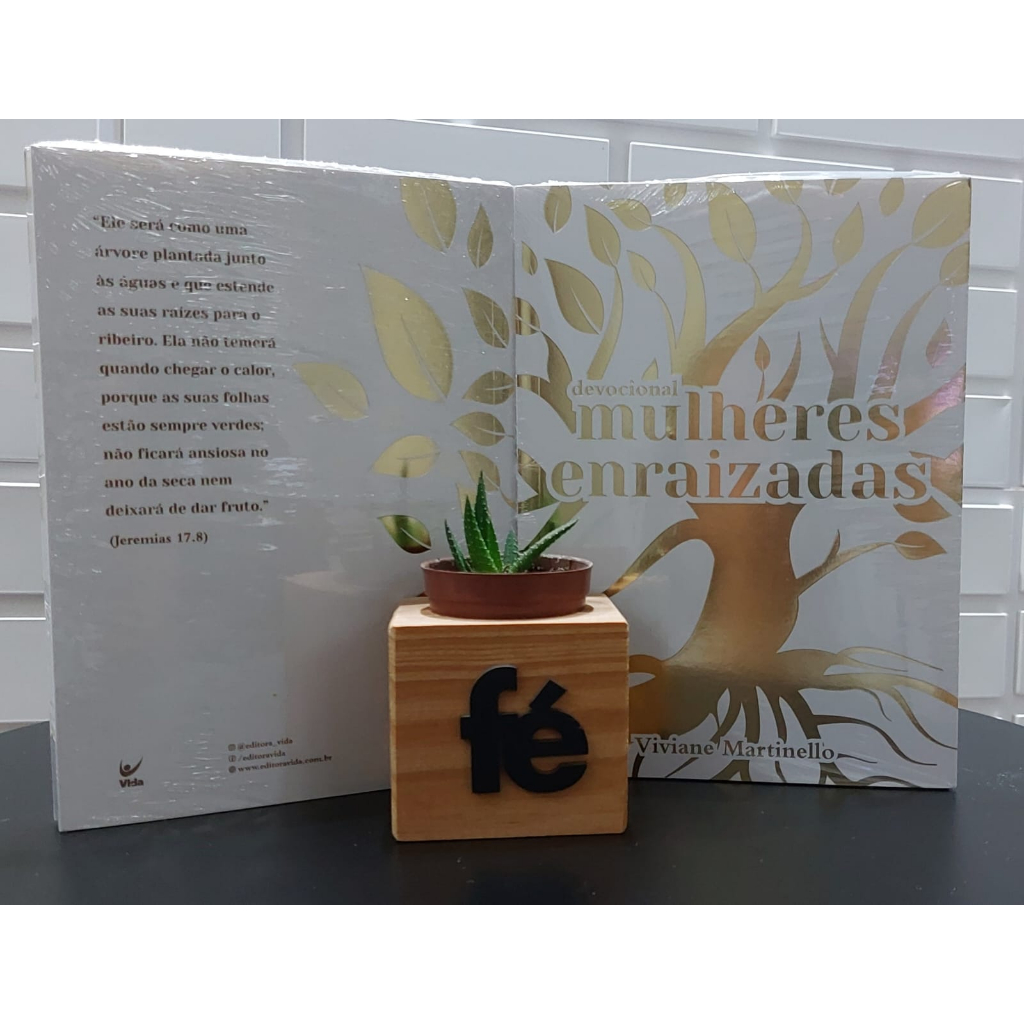 LIVRO DEVOCIONAL MULHERES ENRAIZADAS  - VIVIANE MARTINELLO