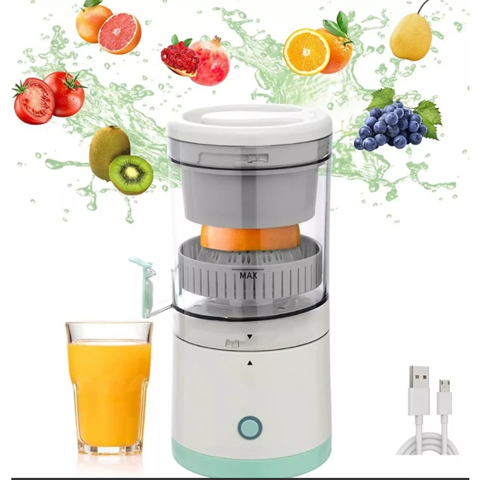 Espremedor Laranja Frutas Suco Mini Automático Elétrico Cor Aleatorio