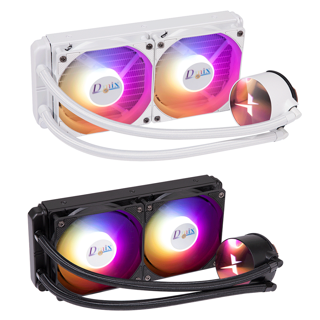 Water Cooler Fan Duplo Rgb 240mm Amd/Intel 1200 1700 X79 X99 1366 2011 1155 1150 em Oferta na Shopee