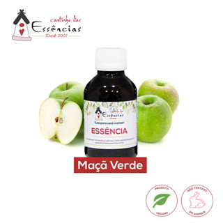 Essência concentrada Maçã Verde 100g. Para Aromatizador de ambientes, Sabonetes e Cosméticos em geral.