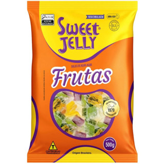 Bala de Alga Marinha Agar Agar Frutas Mistas Sweet Jelly 500g - Healthy
