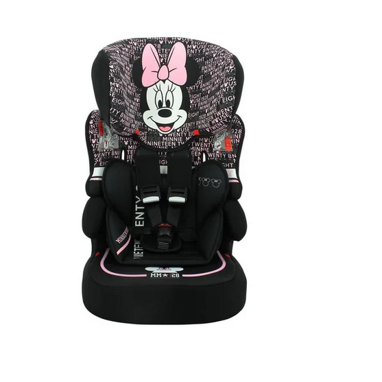 Cadeira Infantil Para AUTO Disney Kalle Minnie Mouse Typo PRETA
