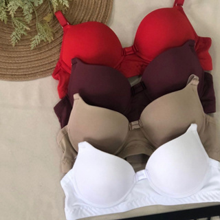 Kit C/4 Ou 2 Sutiã Básico Reforçado Com Bojo Do P Ao Gg Direto da Fábrica soutien sutia sultian em Oferta na Shopee