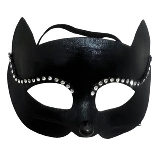 Mascara Mulher Gato Baile Carnaval Festa Fantasia Halloween
