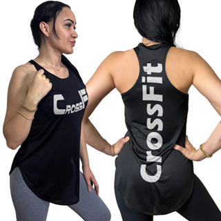 Blusa Feminina Regata Esportiva Tec.Double (est. Crossfit 005)- Academia Caminhada -cores-academia