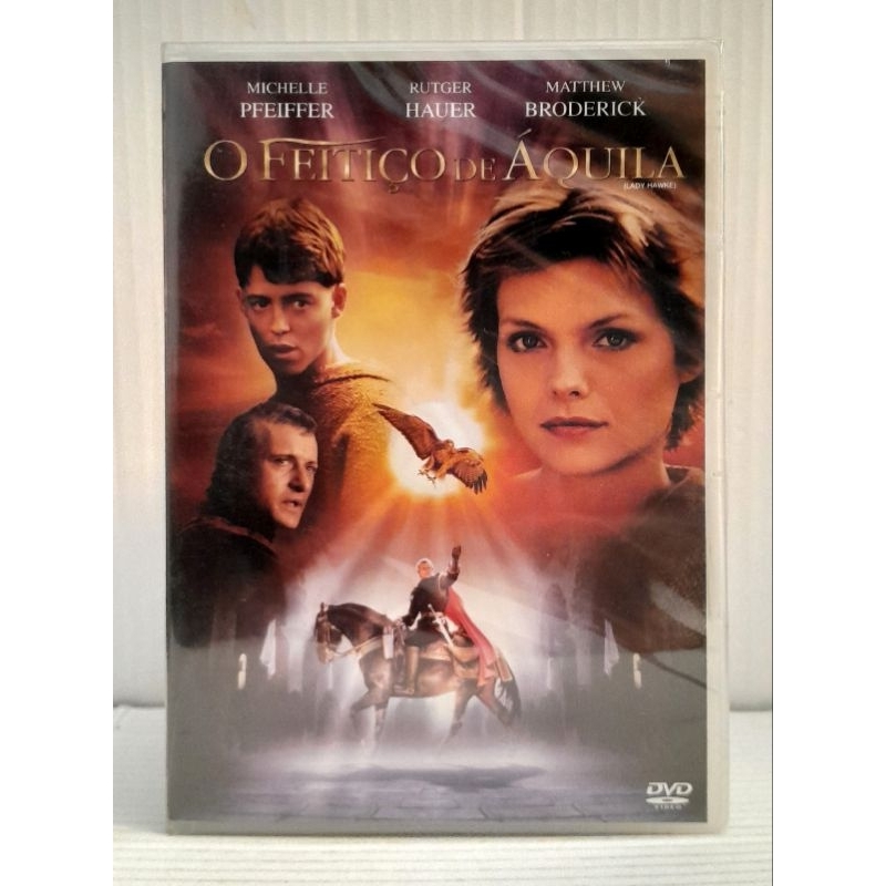 DVD O Feitiço de Áquila - Michelle Pfeiffer, Hutger Hauer (Novo/Original/Lacrado)