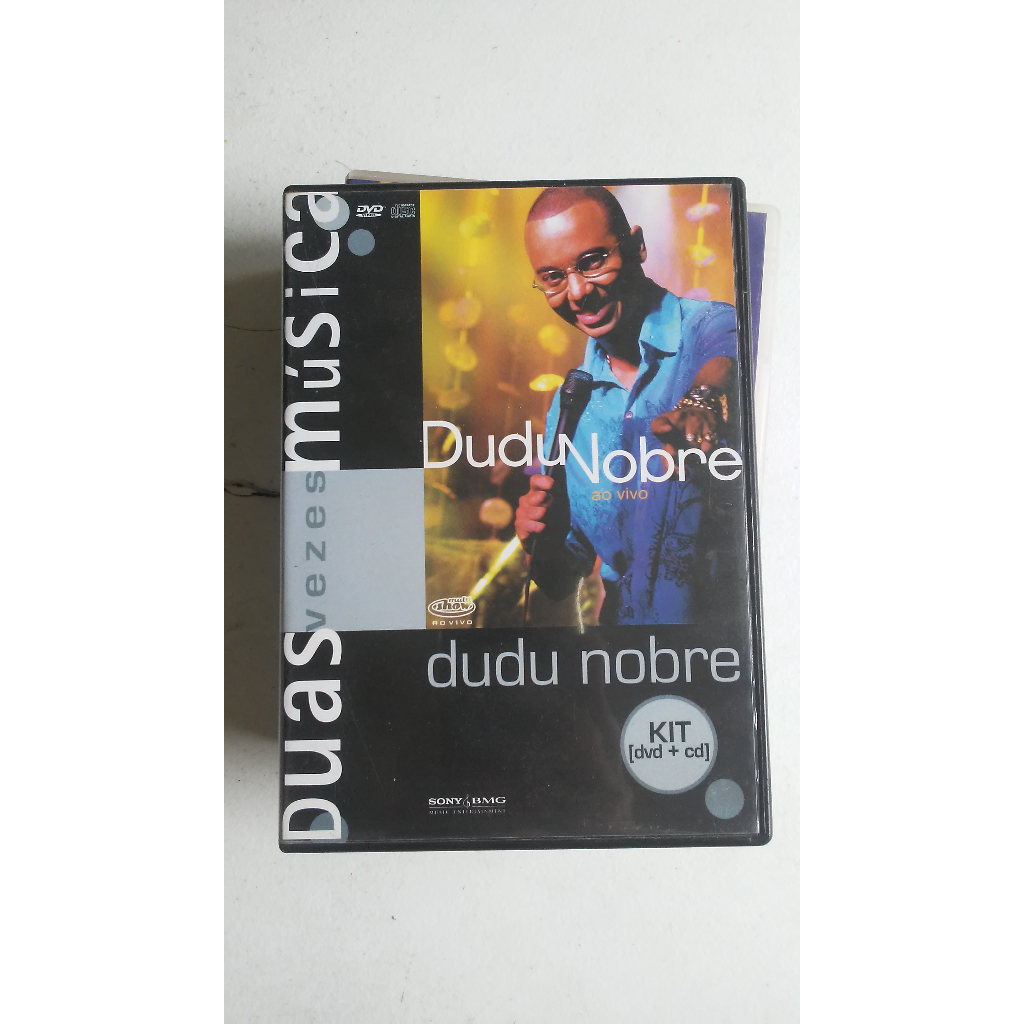 DVD CD DUAS VEZES MUSICA DUDU NOBRE