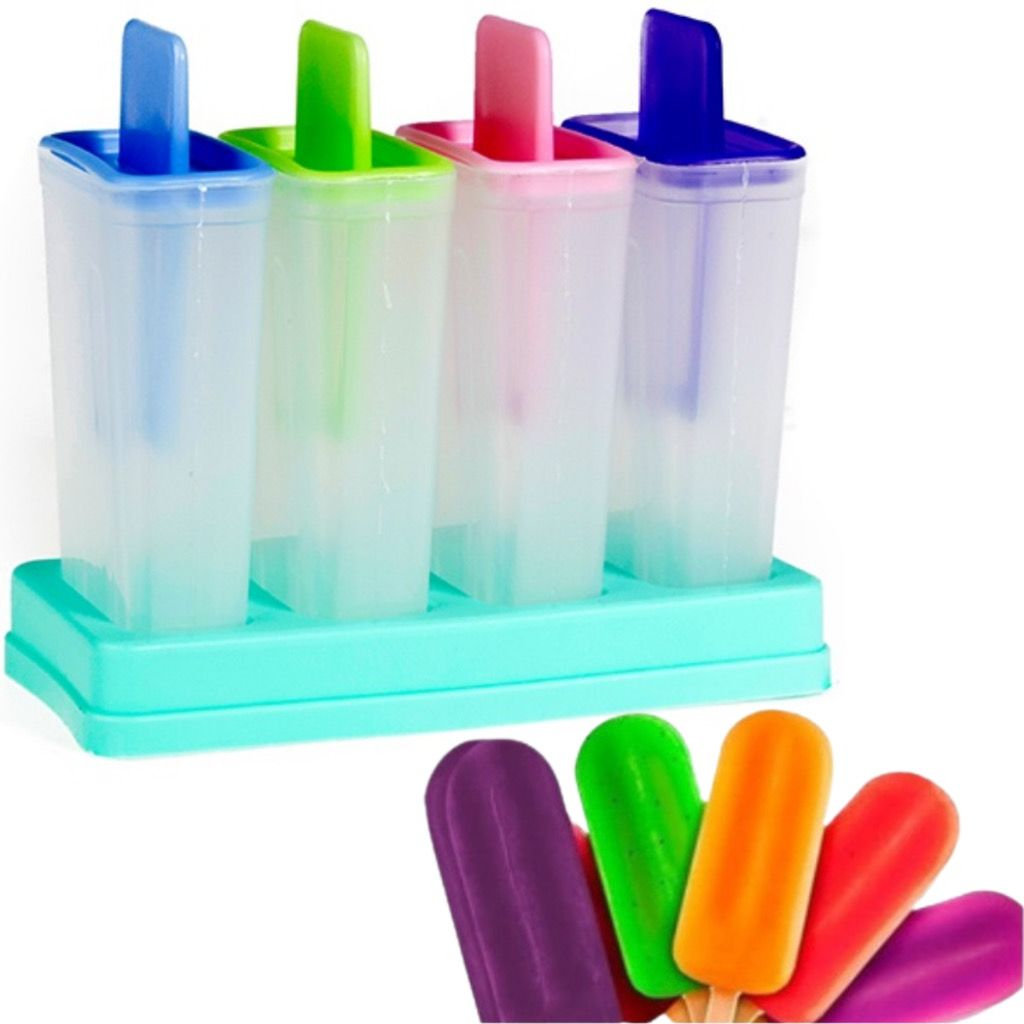 Kit com 4 Unidades Forma de Picolé Sorvetinho em Oferta na Shopee