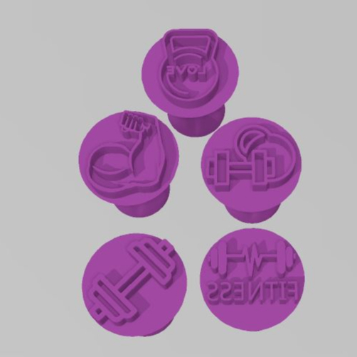 Carimbo para Brigadeiro Academia 5 Pinos em Oferta na Shopee