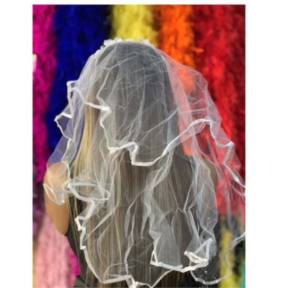 Arco Noiva Véu Para Festa Fantasia Despedida De Solteira Festa Junina