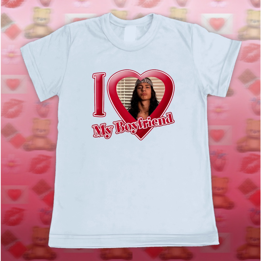 Camiseta I Love Miguel Cazarez Mora / I love my boyfriend