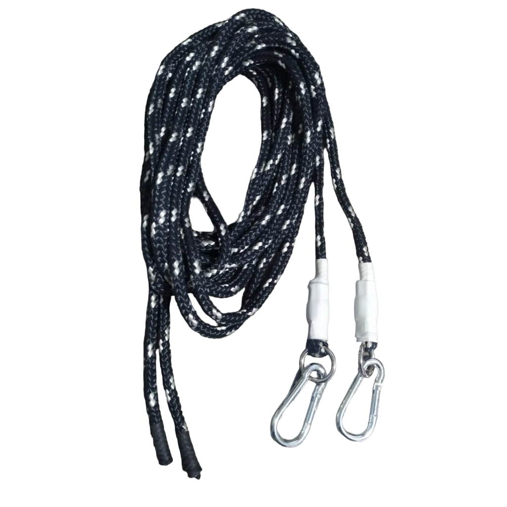 corda Para Reforme Pilates (par) Acompanha 2 Mosquetão