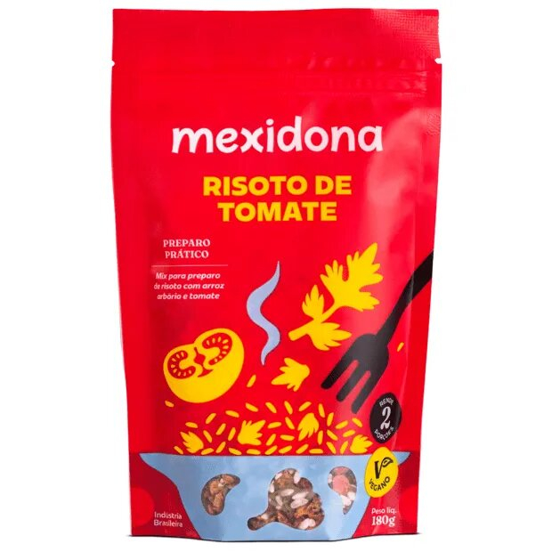 Mexidona Risoto Tomate Arroz Arbório Vegano 180g