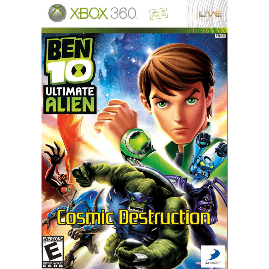 ben 10 cosmic destruction midia fisica - xbox 360