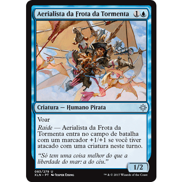 Aerialista da Frota da Tormenta - Magic The Gathering