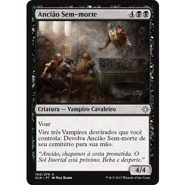 Ancião Sem-morte (Vampiro / Cavaleiro) - - Magic The Gathering