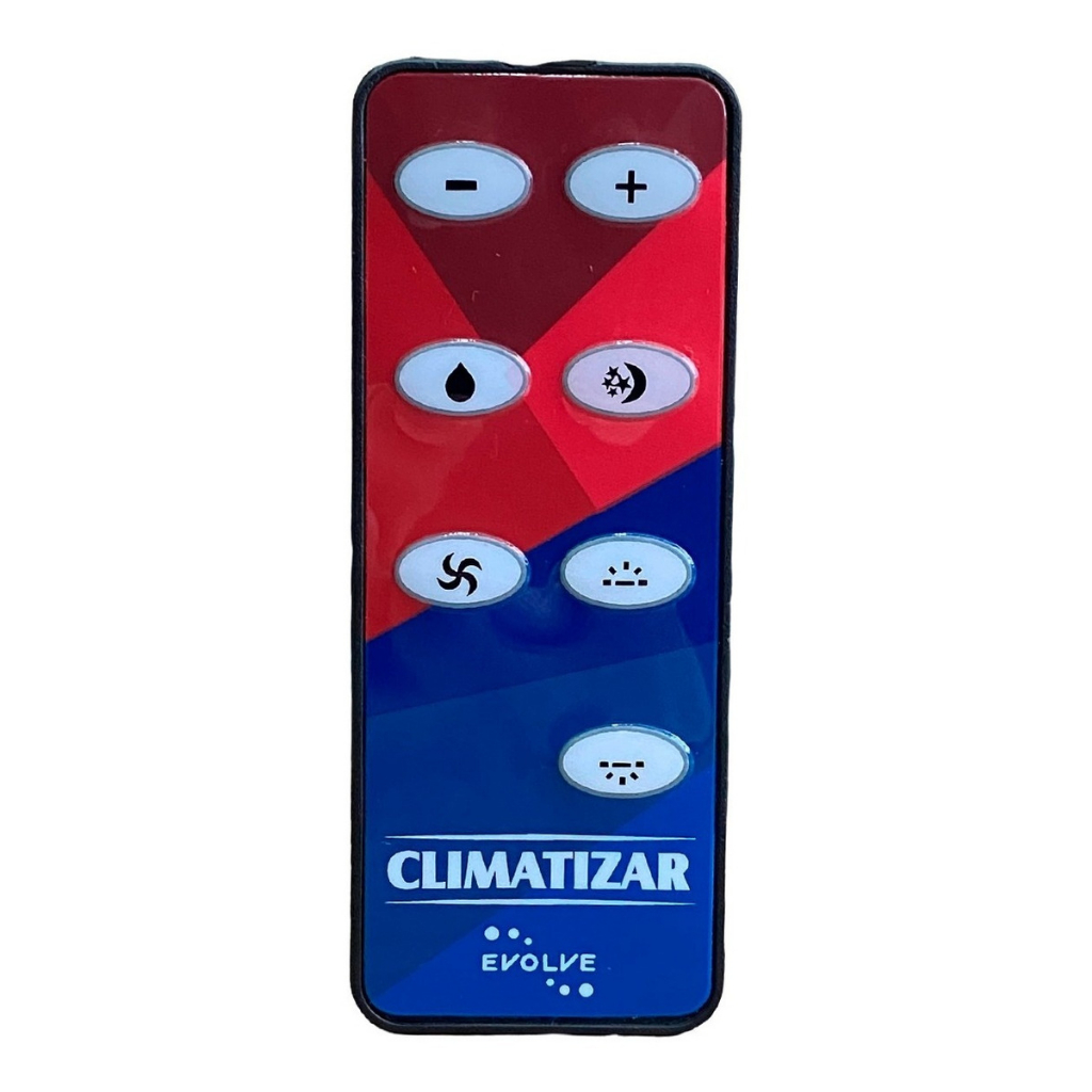 Controle Remoto Para Interclima Climatizar Modelo Evolve — imagem 2 de 2