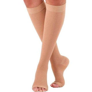 Meia 3/4 Alta Compressão 20-30mmhg - Sem Ziper - Unisex