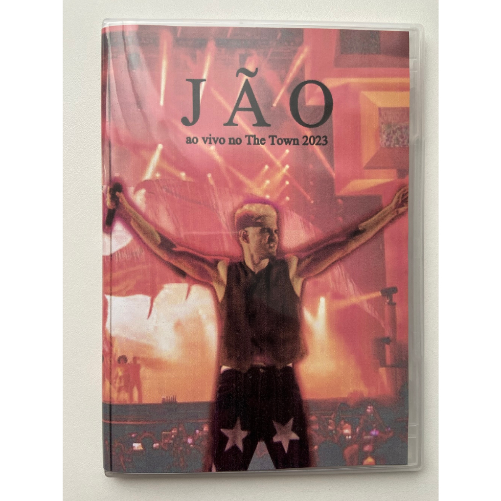 DVD Jão ao vivo no The Town 2023 (capa slin)
