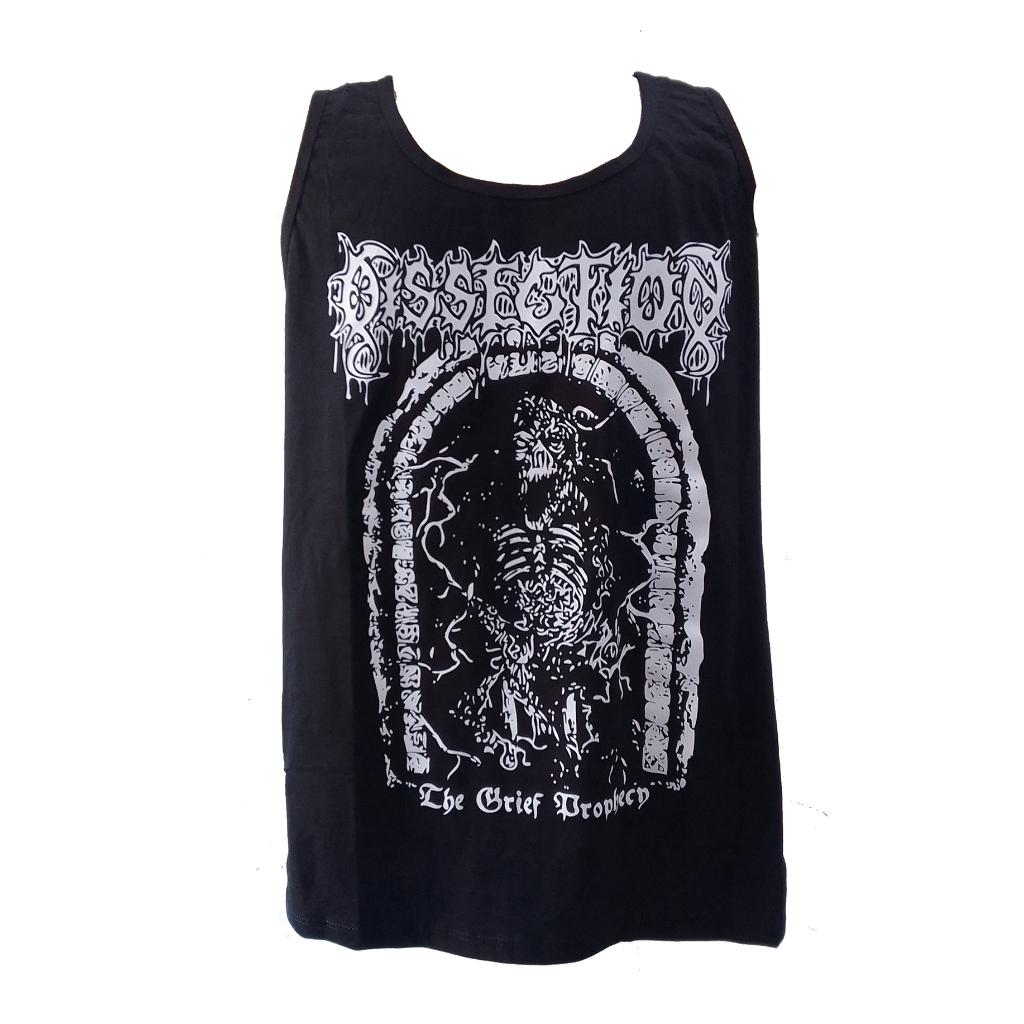 Camiseta Dissection The Grief Profecy Regata Death Black metal