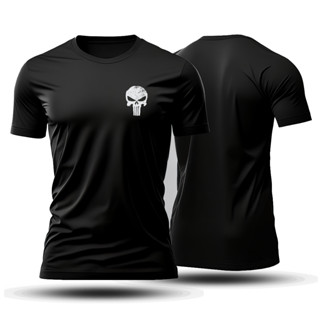 Camisetas Masculinas DRY-FIT Manga Curta Gola Careca Militar JUSTICEIRO