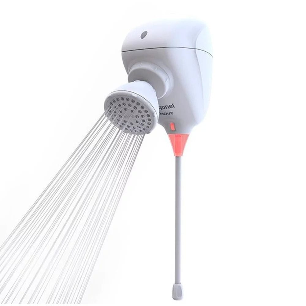Chuveiro Ducha Move Eletronica Branco 5500W 110V Zagonel em Oferta na Shopee