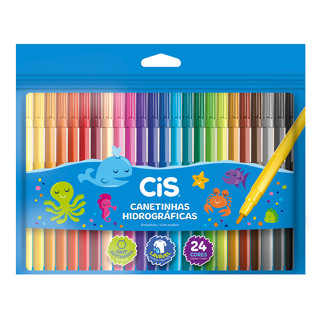 Canetinhas Hidrográficas CIS - 24 cores