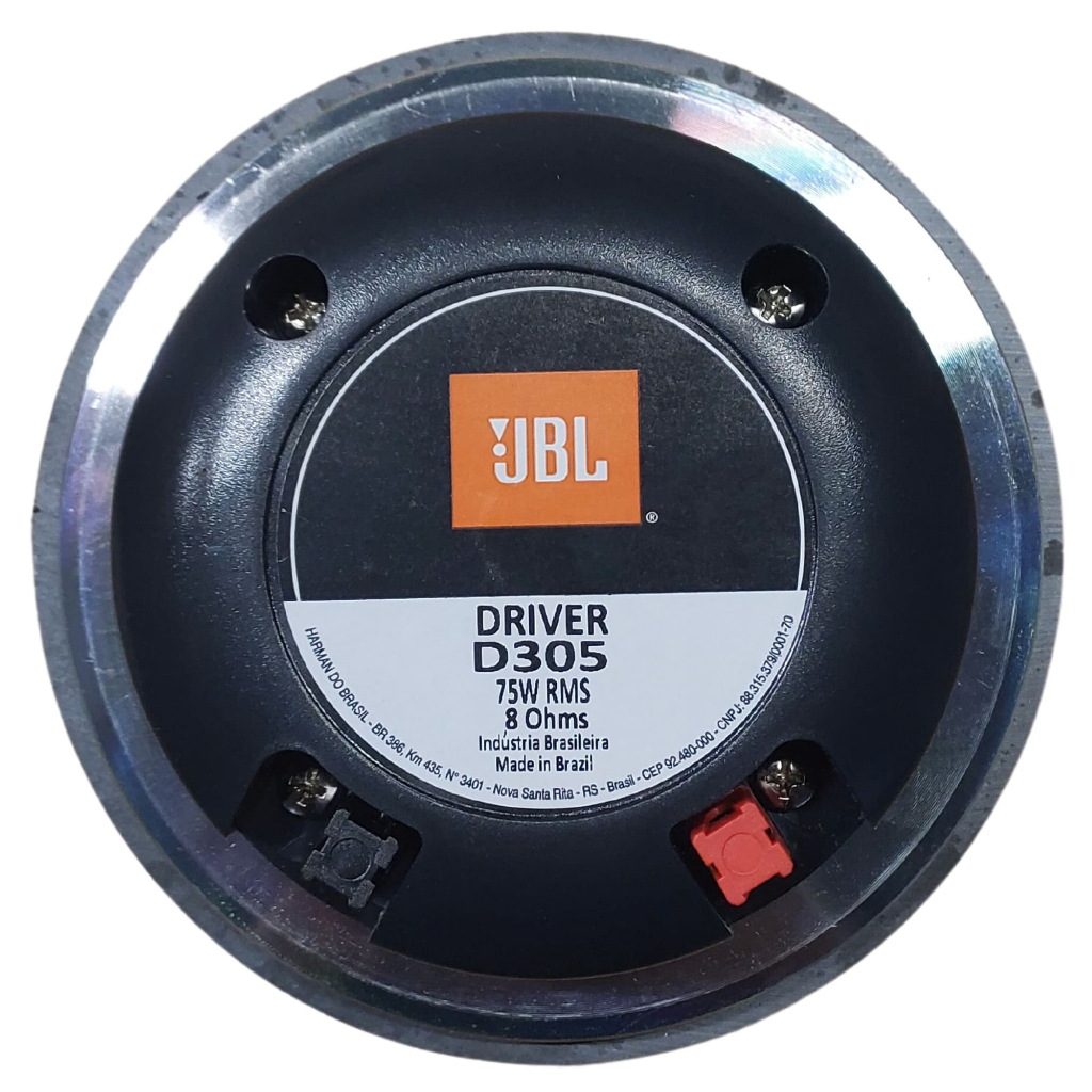 Driver Jbl D305 75w Rms 8 Ohms Trio Corneta Preta em Oferta na Shopee