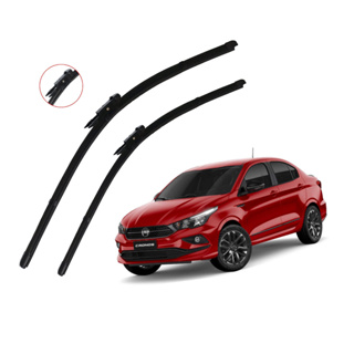 Par Palhetas  Limpador De Parabrisa Silicone Chuva Cronos 2018 A 2024 em Oferta na Shopee