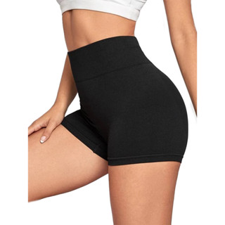 Shorts Meia Coxa linha Fitness Suplex lisa Bermuda Feminina Academia