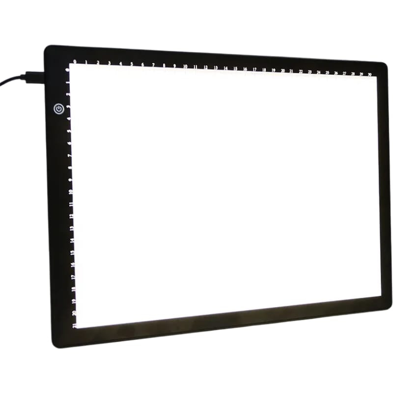Mesa De Luz Led A4 Usb Premium Ilustração Desenho Portatil