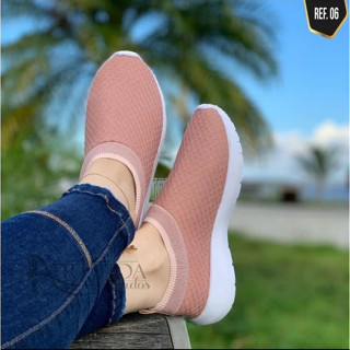 Tênis Meia Feminino Confortável Para Caminhar e Trabalhar Queima de Estoque