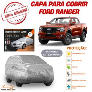Capa de Cobrir Carro Ford Ranger com Ótima Qualidade Resistente Proteção contra Raios UV, Chuva, Poeira, Riscos, Arranhões