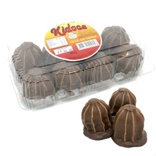 KIT COM 2 EMBALAGENS TETA DE NEGA CHOCOLATE C/ 14 UNIDADES KIDOCE 200G.