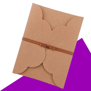 Envelopes PEQUENOS para convites em PAPEL KRAFT  - Diversos modelos e medidas em Oferta na Shopee