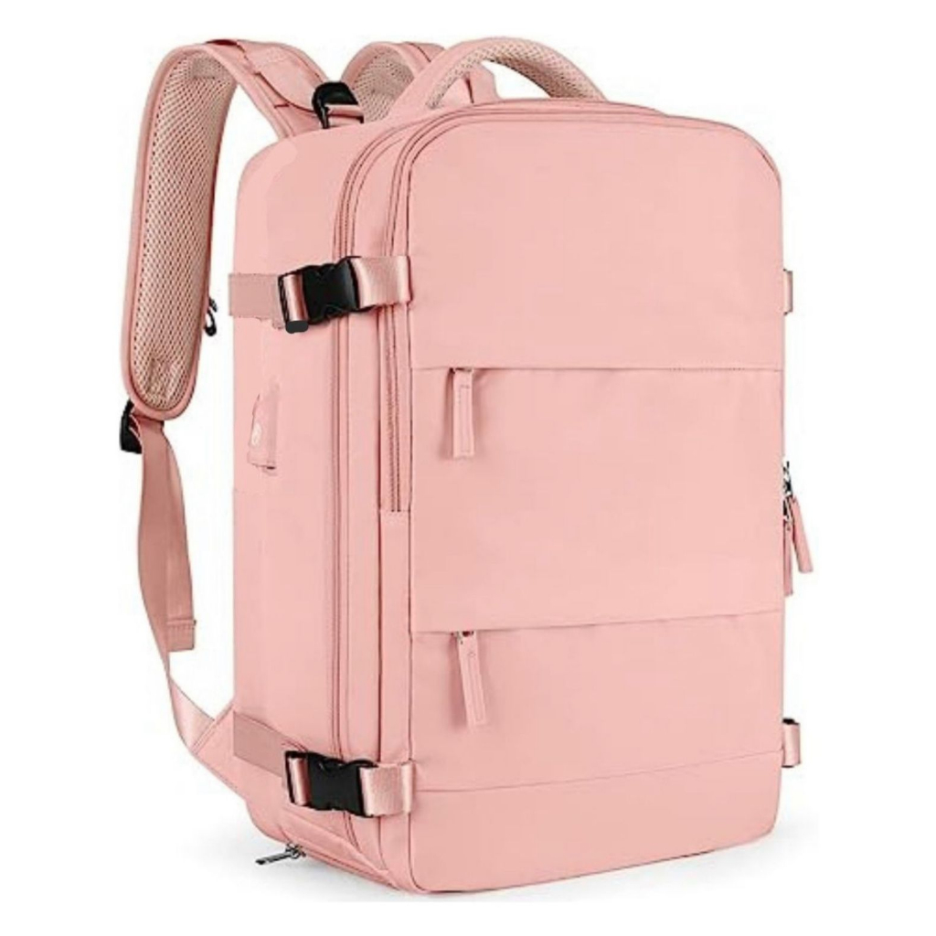 Mochila Mala Viagem De Bordo 40l Passeio Escolar Backpack  Escolar Linda Espaçosa Camping Impermeável Carregador USB