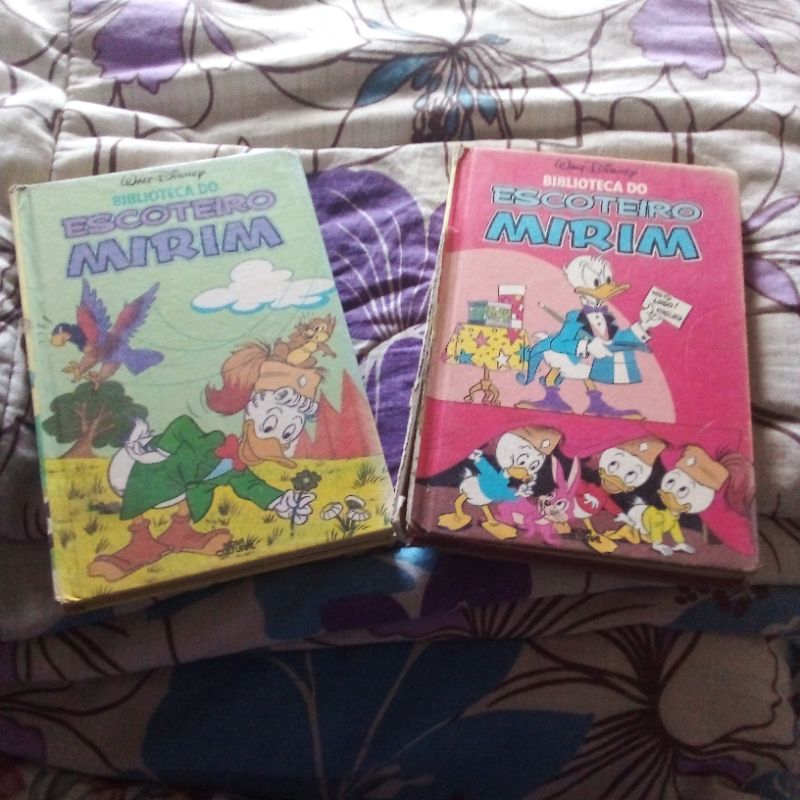 livros biblioteca do escoteiro walt disney
