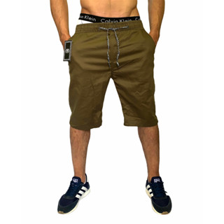 Bermudas Sarja Com Elástico Cores Super Confortáveis Máximos