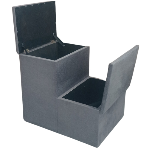 Escada 2 Baú De Cachorro Gato Escadinha Pet rampa antiderrapante evita lesão gato e cão cama e sofá em Oferta na Shopee