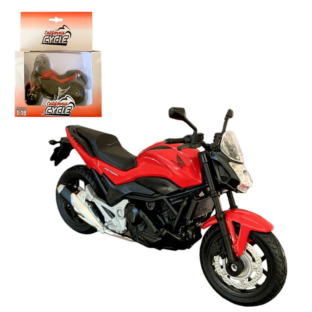 Miniatura Moto Honda NC750S (2018) - Vermelho