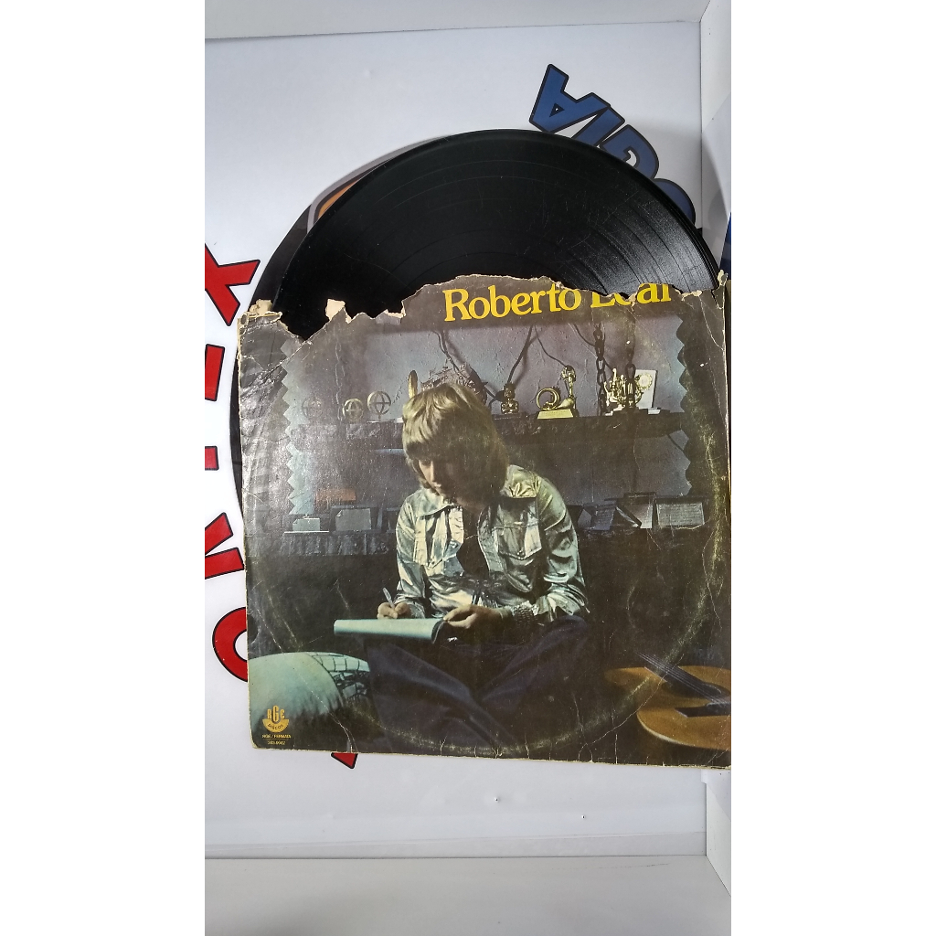 Lp Roberto Leal Rock Vira Selo Rge 1977