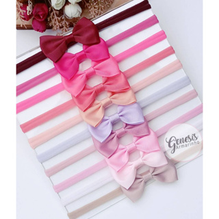 Kit 10 Faixinhas Laços Para Bebê RN Baby Rosa Cabelo em Oferta na Shopee