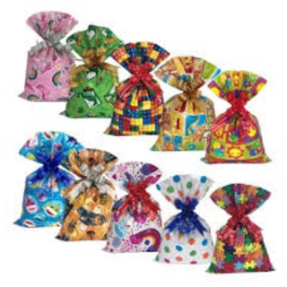 Saco de Presente 20x29 Infantil c/ 50 unidades - Aliança em Oferta na Shopee