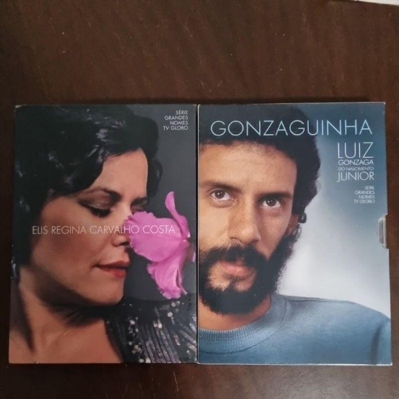 Dvd Gonzaguinha + DVD Elis Regina série grandes nomes