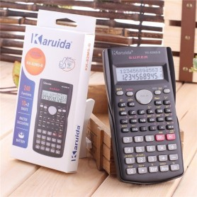 Calculadora científica portátil de 2 linhas, 82 ms-5 calculadora de bolso multifuncional