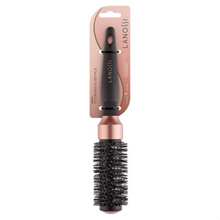 Escova Para Cabelos Modeladora Térmica Redonda Bronzer Lanossi LS0013 33 mm 1x40x3